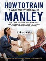 HOW TO TRAIN A WILD PUPPY DOG NAMED MANLEY: A novel: New Edition. Based on some real-life events