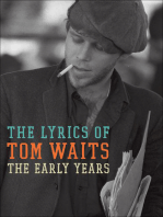 The Lyrics of Tom Waits: The Early Years