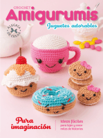 Crochet Amigurumis. Juguetes adorables: Pura imaginacion