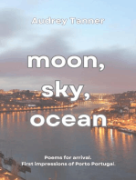 moon, sky, ocean