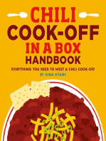 Chili Cook-off in a Box Handbook: Everything You Need to Host a Chili Cook-off