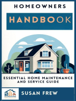 Homeowners Handbook Essential Home Maintenance and Service Guide: Series 1, #1