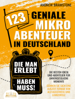 123 geniale Mikroabenteuer in Deutschland, die man erlebt haben muss!