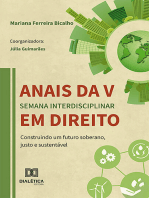 Anais da V Semana Interdisciplinar em Direito: construindo um futuro soberano, justo e sustentável