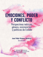 Emociones, poder y conflicto: Perspectivas teóricas, género, resistencias y políticas de Estado