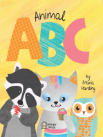 Animal ABC: Playful animals teach A to Z (Padded Board Book)