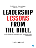 Leadership Lessons from the Bible