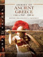Armies of Ancient Greece Circa 500–338 BC