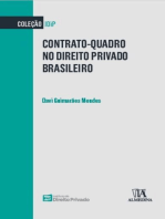 Contrato-quadro no direito privado brasileiro