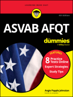 ASVAB AFQT For Dummies