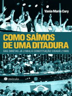 Como saímos de uma ditadura: das Diretas Já (1984) à Constituição Cidadã (1988)