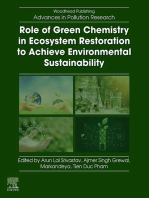 Role of Green Chemistry in Ecosystem Restoration to Achieve Environmental Sustainability