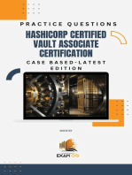 Hashicorp Certified Vault Associate Certification Case Based Practice Questions - Latest Edition