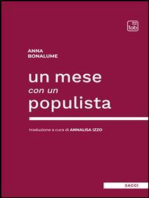 Un mese con un populista