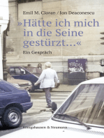 »Hätte ich mich in die Seine gestürzt…«: Ein Gespräch