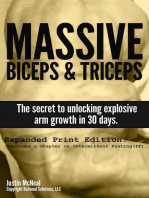 Massive Biceps and Triceps - The Secret to Unlocking Explosive Arm Growth in 30 Days.