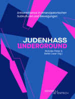 Judenhass Underground: Antisemitismus in emanzipatorischen Subkulturen und Bewegungen