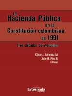 La Hacienda Pública en la Constitución colombiana de 1991