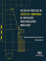 Gestão do processo de logística e montagem de edificações industrializadas modulares