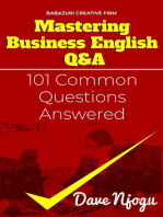 Mastering Business English Q&A