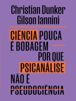 Ciência pouca é bobagem: Por que psicanálise não é pseudocência