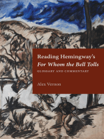 Reading Hemingway's For Whom the Bell Tolls: Glossary and Commentary