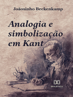 Analogia e simbolização em Kant