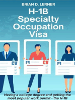 H-1B Specialty Occupation Visa