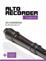 Alto Recorder Songbook - 30 Evergreens for the Alto Recorder in F
