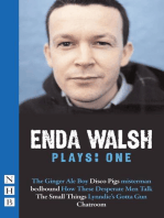 Enda Walsh Plays: One (NHB Modern Plays)