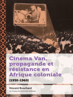 Cinema Van, propagande et résistance en Afrique coloniale: (1930-1960)