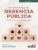 Fundamentos de gerencia pública: Gestión en la posmodernidad