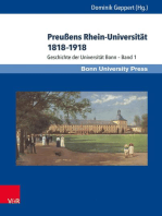 Preußens Rhein-Universität 1818–1918: Geschichte der Universität Bonn – Band 1