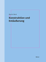 Konstruktion und Entäußerung: Bildlogik und anschauliches Denken bei Kant und Hegel