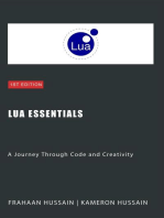 Lua Essentials: A Journey Through Code and Creativity