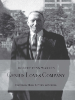 Robert Penn Warren:: Genius Loves Company