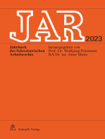 JAR 2023: Jahrbuch des schweizerischen Arbeitsrechts