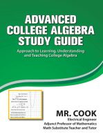 ADVANCED COLLEGE ALGEBRA STUDY GUIDE