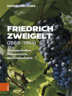 Friedrich Zweigelt (1888-1964): Wissenschaftler, Rebenzüchter, Nationalsozialist