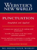 Webster's New World Punctuation: Simplified and Applied