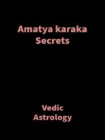 Amatya Karaka Secrets: Vedic Astrology