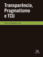 Transparência, Pragmatismo e TCU