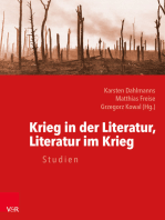 Krieg in der Literatur, Literatur im Krieg: Studien