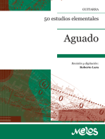 Aguado: 50 estudios elementales - Revisión y digitación: Roberto Lara