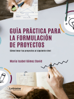Guía práctica para la formulación de proyectos