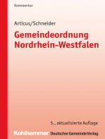 Gemeindeordnung Nordrhein-Westfalen: Kommentar