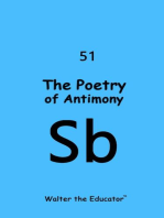 The Poetry of Antimony
