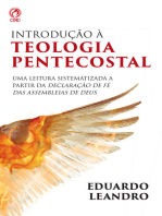 Introdução à Teologia Pentecostal: Uma leitura sistematizada a partir da declaração de fé das assembleias de Deus