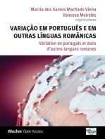 Variação em Português e em Outras Línguas Românicas