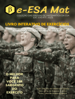 E-esa Matemática - Seja Sargento Do Exército